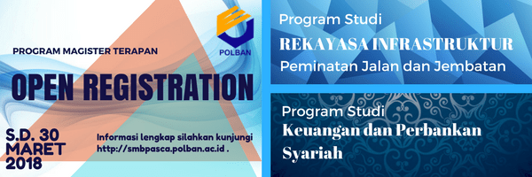 PENERIMAAN MAHASISWA BARU PROGRAM PASCA SARJANA TA 2018/2019