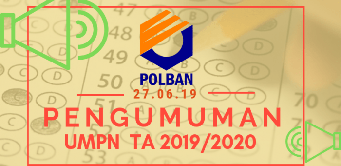 Pengumuman Kelulusan UMPN TA 2019/2020