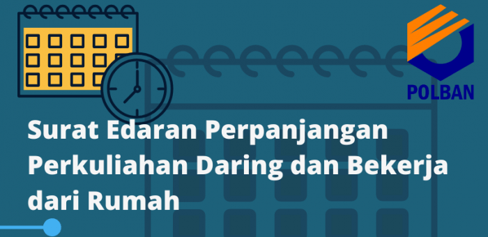 Surat Edaran: Perpanjangan Perkuliahan Daring dan Bekerja dari Rumah