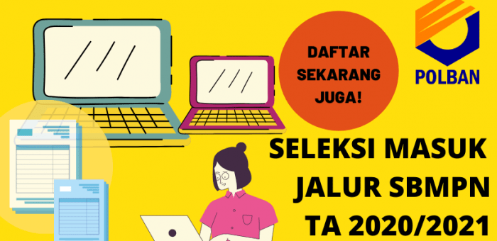 Seleksi Masuk Jalur SBMPN POLBAN TA 2020/2021