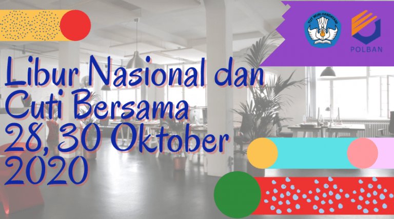 SE: Cuti Bersama 28 dan 30 Oktober 2020