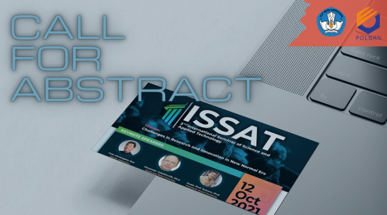 Call For Abstract : 2nd International Seminar of Science and Applied Technology (ISSAT)