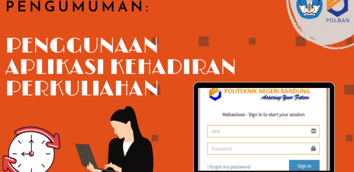 Pengumuman :: Penggunaan Aplikasi Kehadiran Perkuliahan