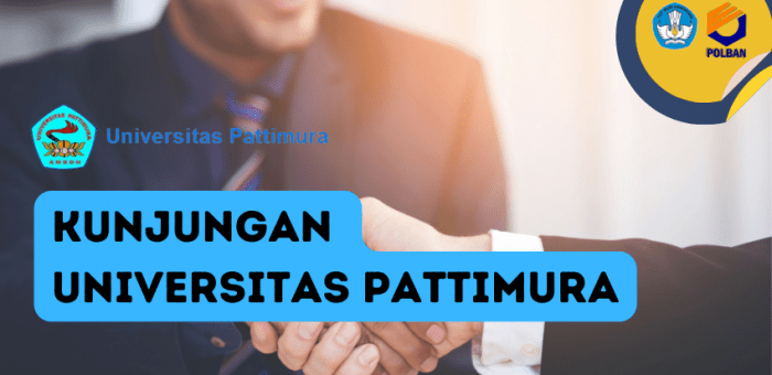 Kunjungan Universitas Pattimura