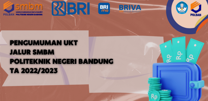Pengumuman SPI dan Verifikasi UKT Jalur SMBM POLBAN TA 2022/2023