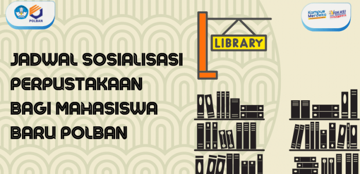 Sosialisasi Perpustakaan Bagi Mahasiswa Baru Tahun 2022
