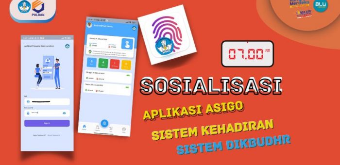 5 Desember 2022 : Sosialisasi Aplikasi Asigo, Sistem Kehadiran, dan Sistem DIKBUDHR