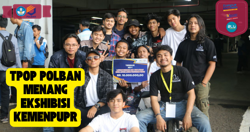Tim Pengembangan Otomotif Polban (TPOP) menjadi Juara Pertama pada Ekshibisi Kendaraan Listrik Antar Perguruan Tinggi