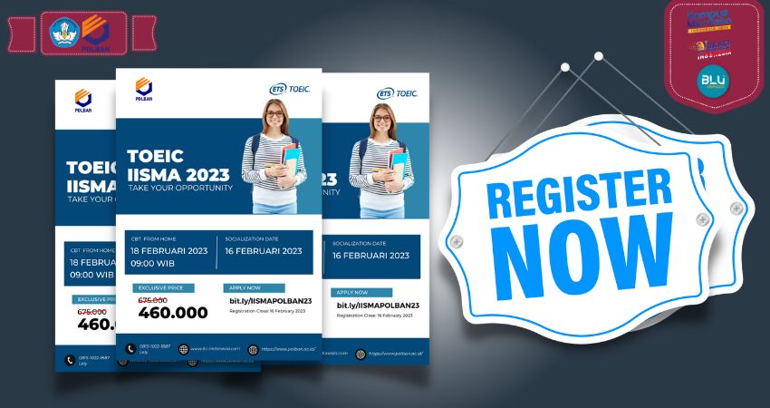 Pendaftaran dan Pelaksanaan TOEIC IISMA 2023