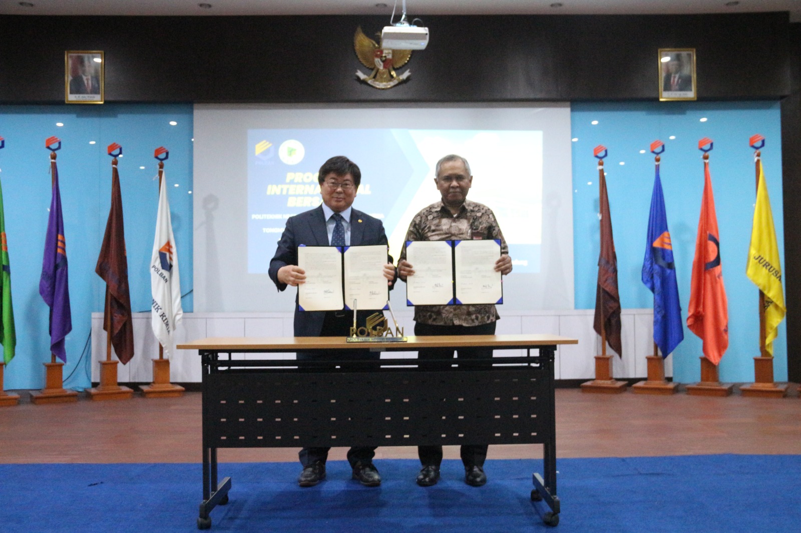 Penandatangan MOU Tongmyong University (TU) Republic of Korea dan Polban