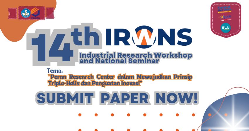 Submit Now! 14th Industrial Research Workshop and National Seminar (IRWNS)