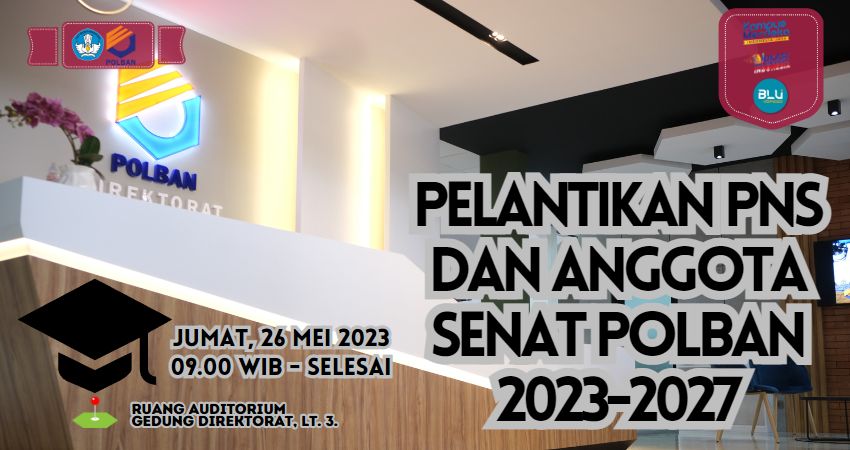 pelantikan senat dan pns polban 2023