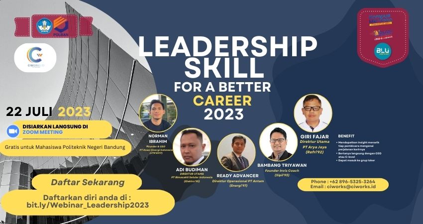 webinar leadership 2023 polban