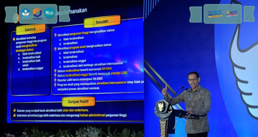 Berkurangnya Beban Finansial dan Administrasi Akreditasi Perguruan Tinggi Berkat Merdeka Belajar Episode Ke-26