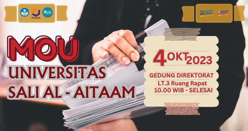 4 Oktober 2023 : MOU dengan Universitas Sali Al – Aitaam