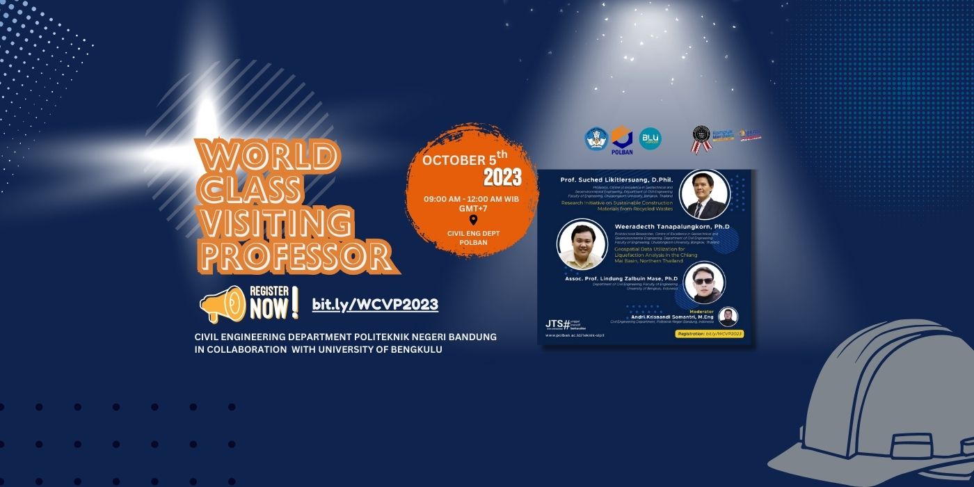 5 Oktober 2023 : World Class Visiting Professor