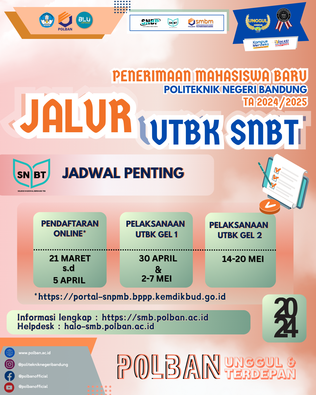 daftar snbt SMB 2024 