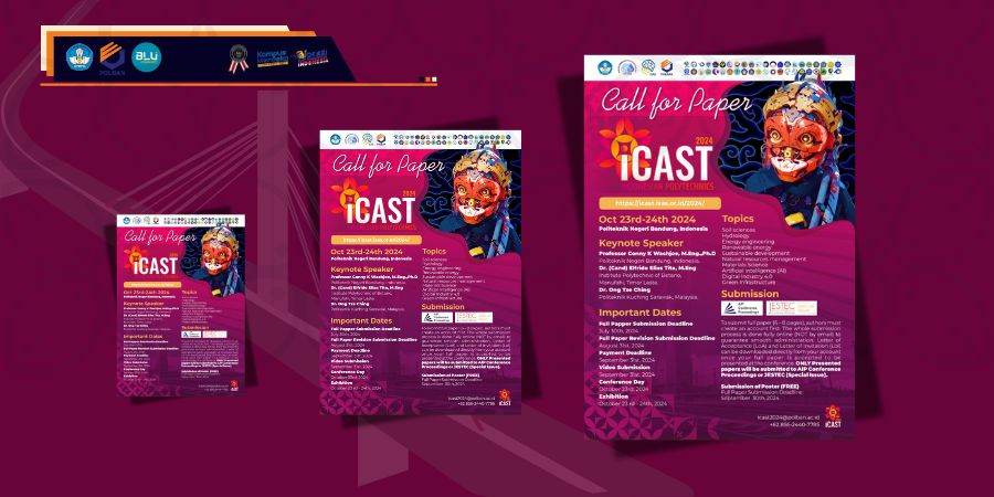 23-24 Oktober 2024 : iCAST 2024 Indonesian Polytechnic