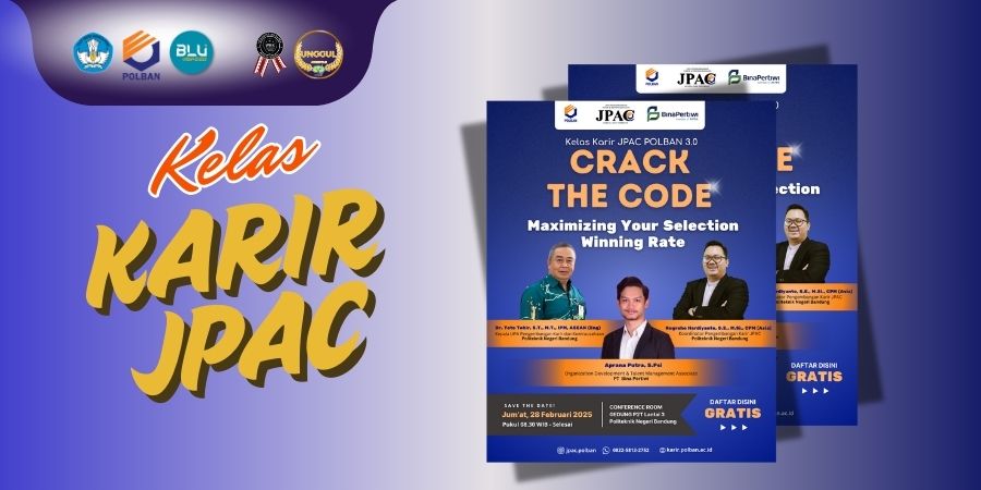 28 Februari 2025 : Kelas Karier JPAC 3.0 Crack The Code