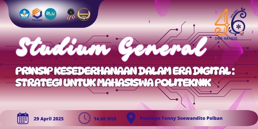 studium general era digital - 46 tahun polban