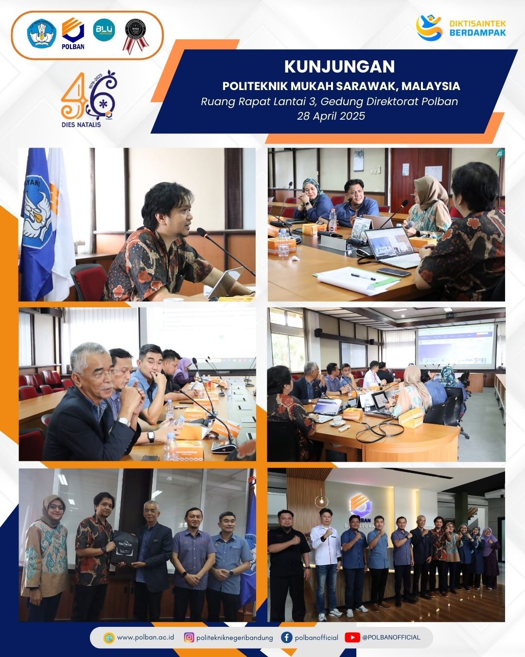 kunjungan politeknik mukah sarawak