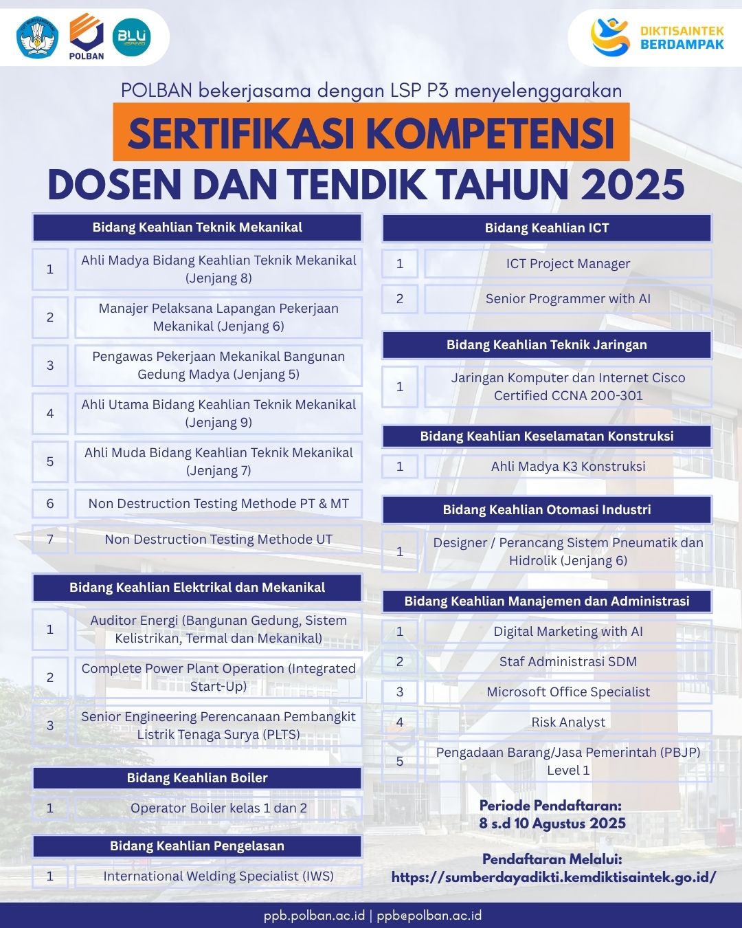 Sertikom Polban 2025