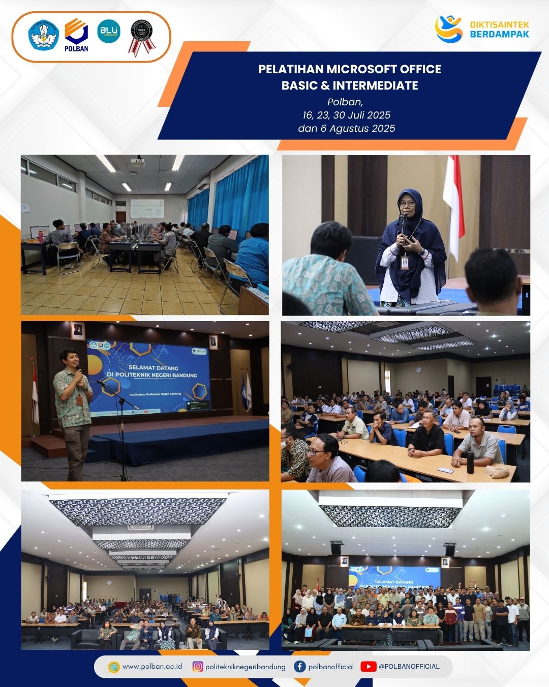 pelatihan microsoft office 16-30juli