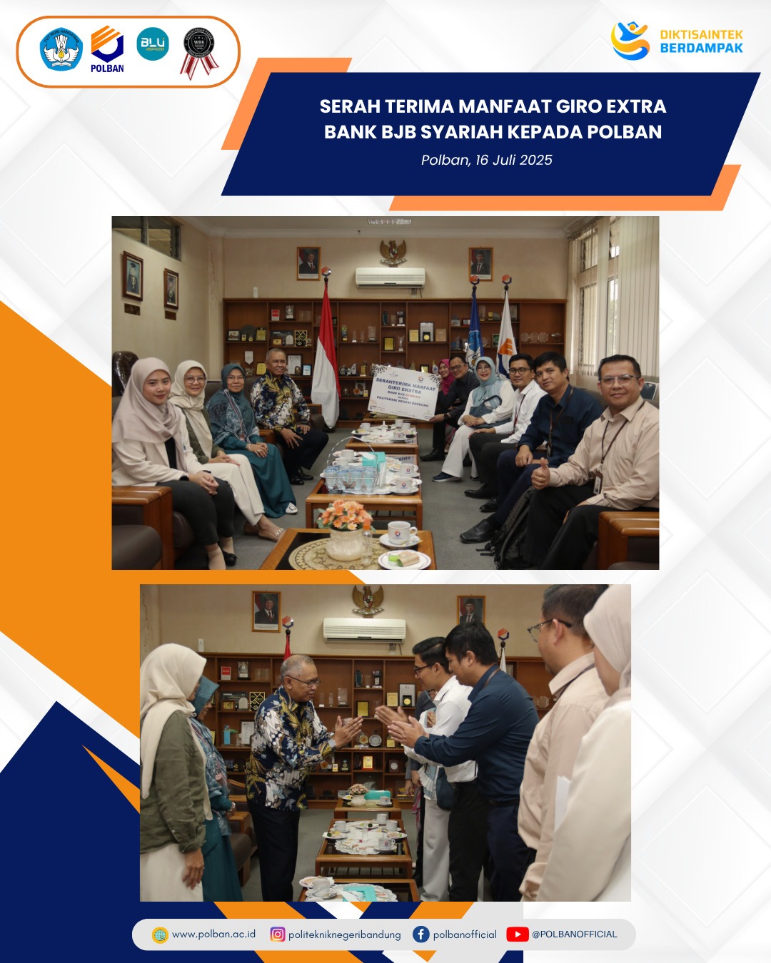 serah terima giro extra bjb syariah 16 juli