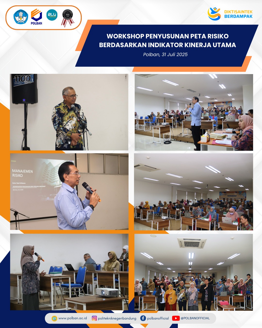 workshop peta risiko berdasarkan indikator kinerja utama 31 juli