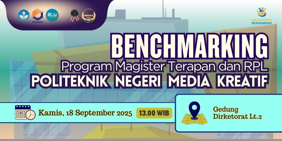 18 September 2025 : Benchmarking Politeknik Negeri Media Kreatif