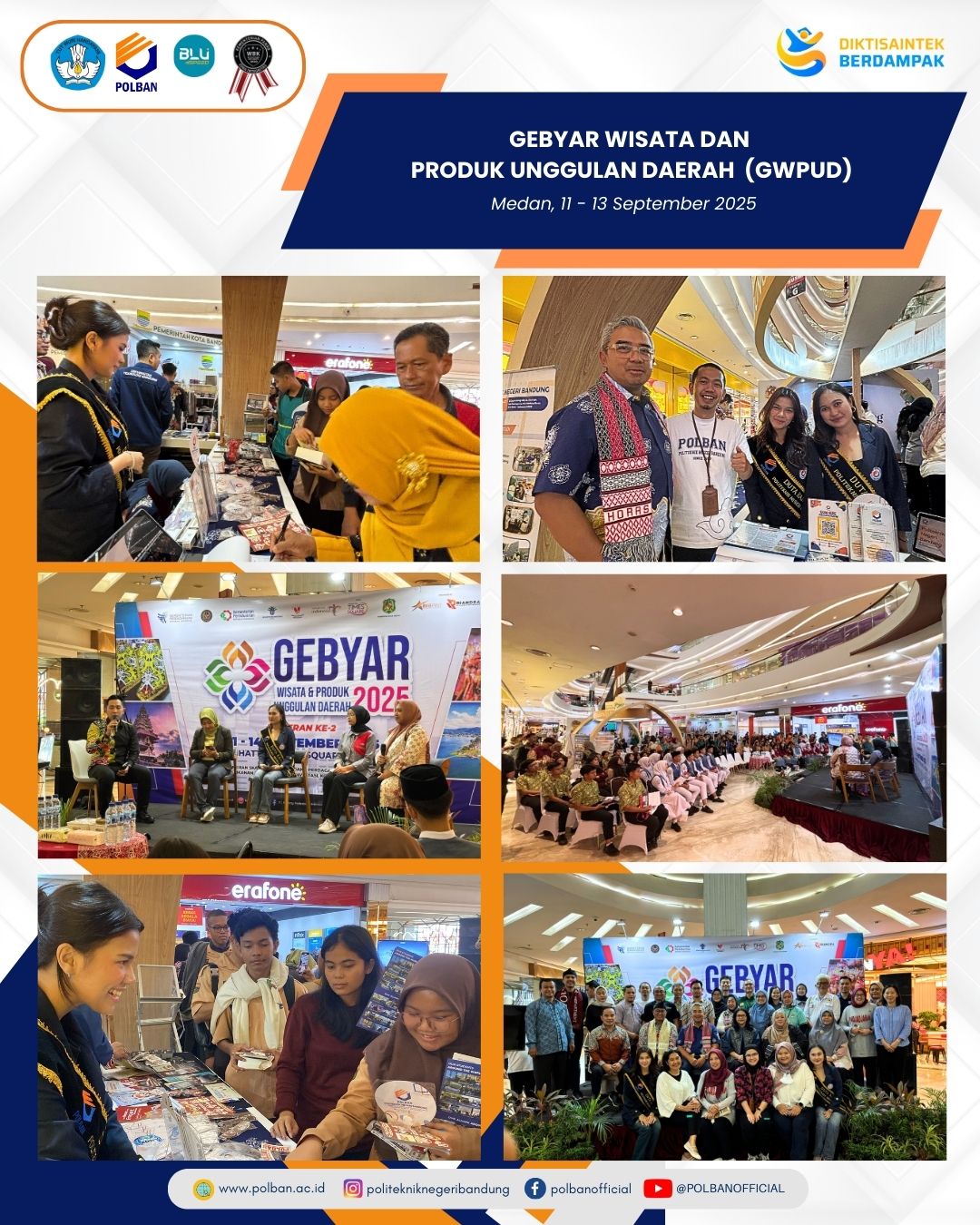 gebyar wisata dan produk unggulan daerah 11-13september