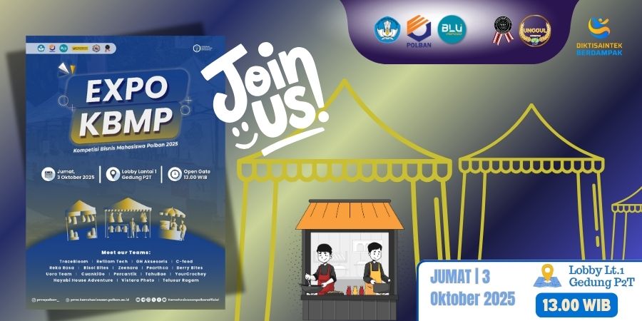 3 Oktober 2025 : Expo KBMP (Kompetisi Bisnis Mahasiswa Polban) 2025