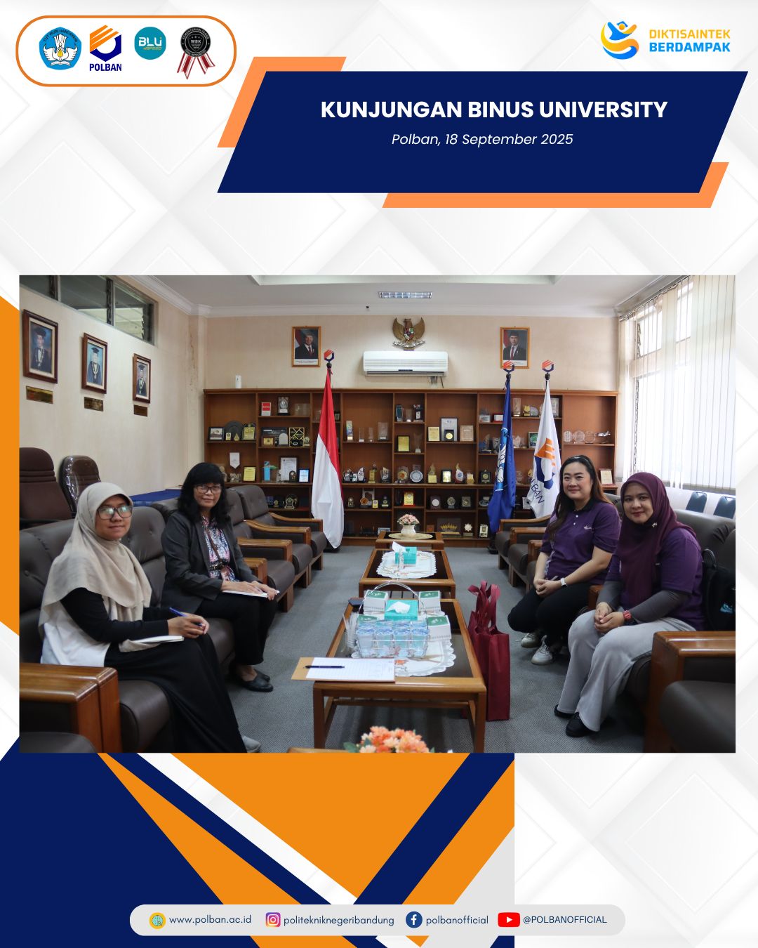 kunjungan binus u