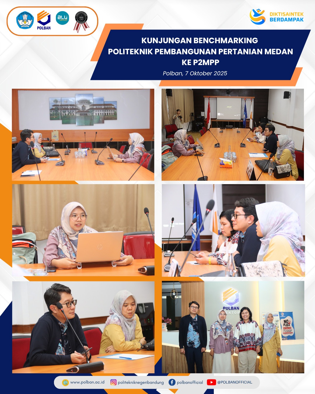 benchmarking politeknik pembangunan pertanian ke p2mpp 7 oktober