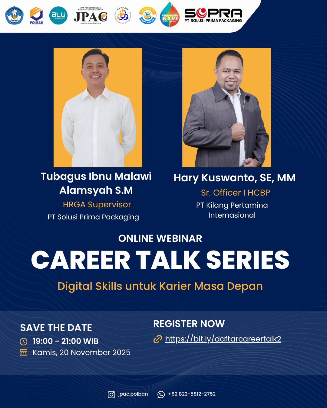 career talk series polban