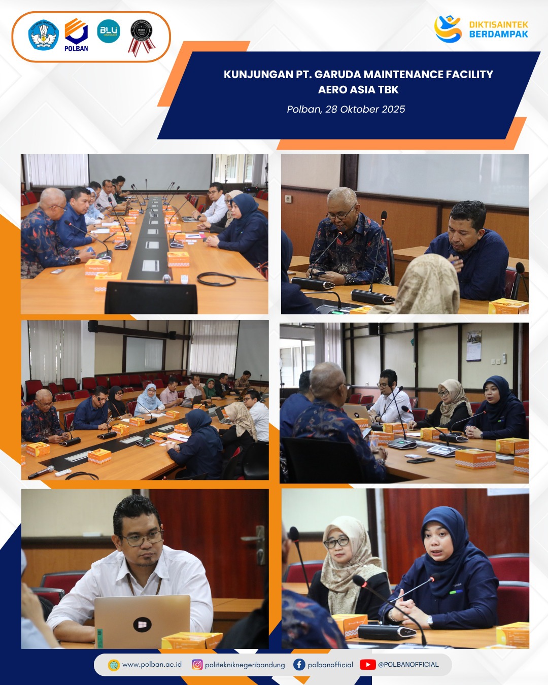 kunjungan garuda maintenance 28 oktober
