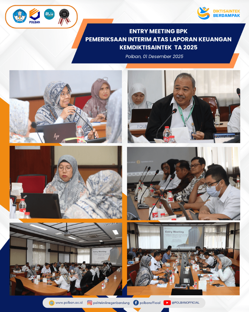 1 des Entry Meeting BPK Polban - Unpad - Itb - Polman