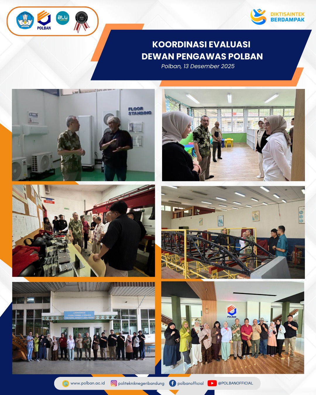 13 des koordinasi evaluasi dewas polban