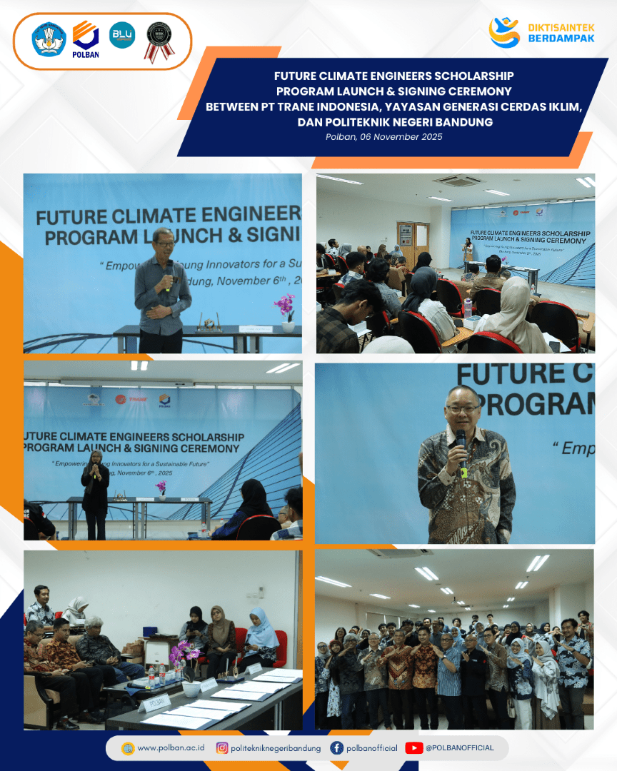 6 nov Launch and signing ceremony TRANE, Yayasan Generasi Cerdas Iklim