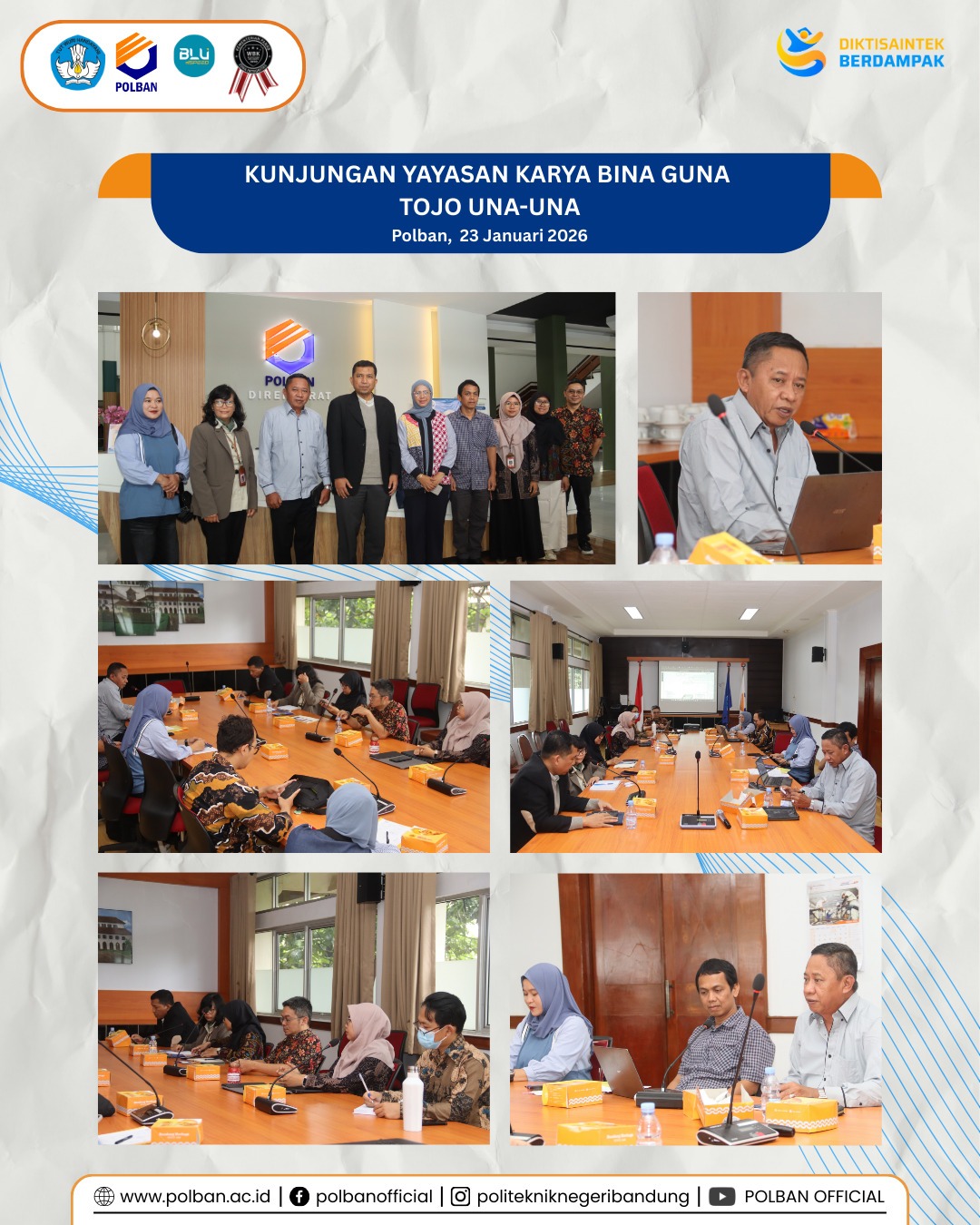 23 jan kunjungan yayasan tojo una-una