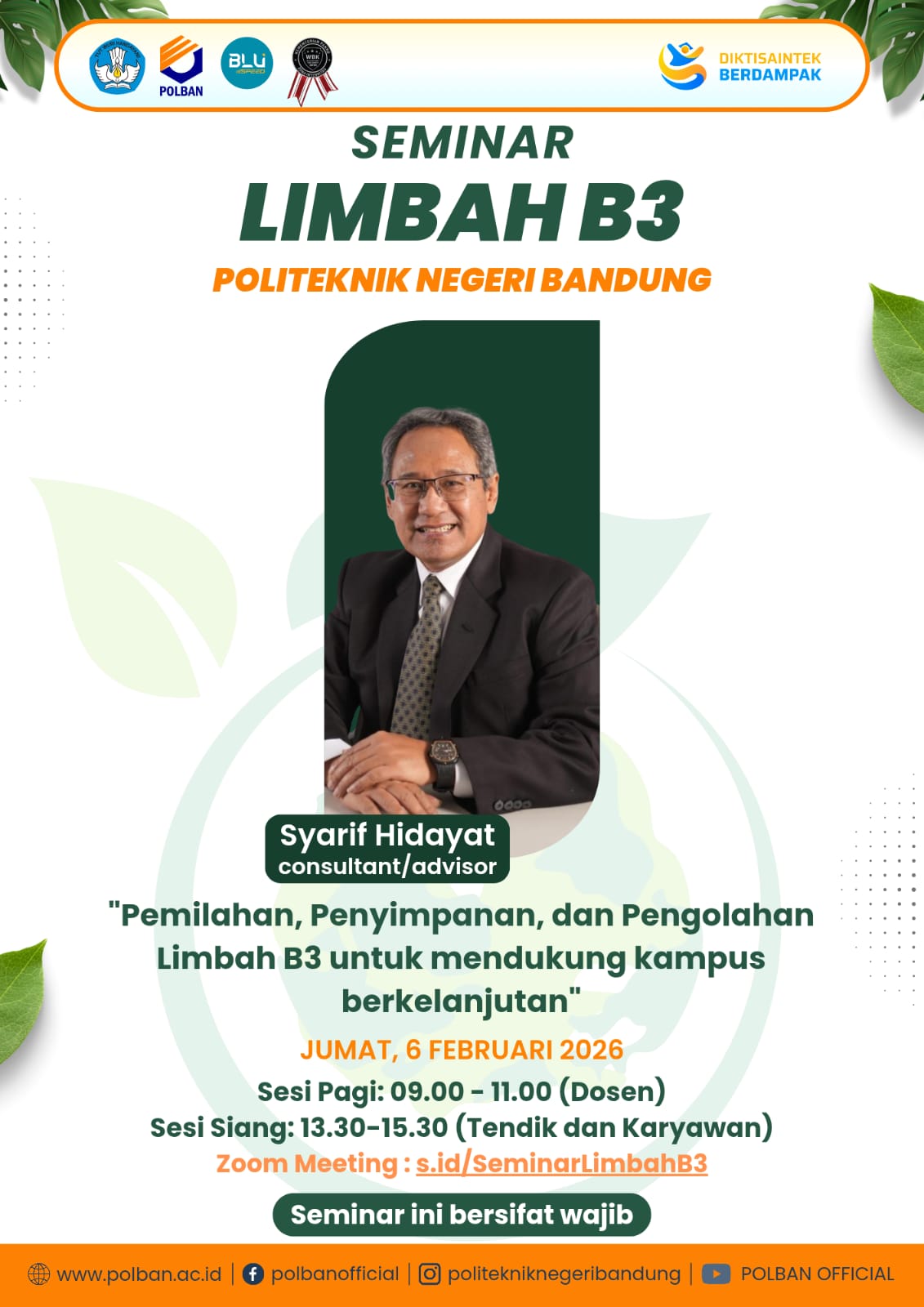 seminar limbah b3 polban