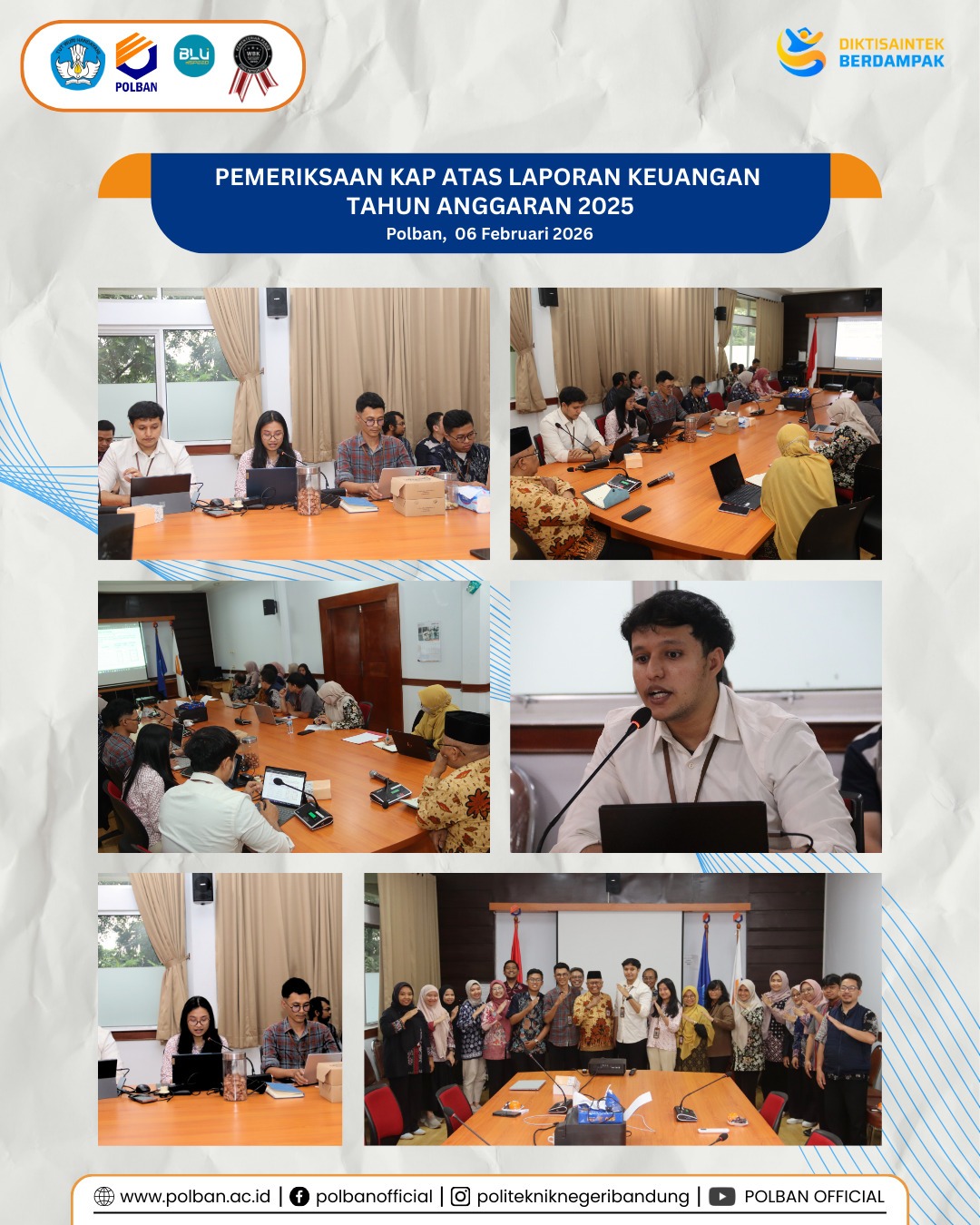 pemeriksaan kap atas lap keuangan 2025 - 6 feb