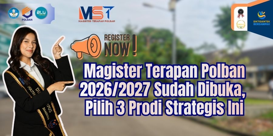 program magister polban sudah dibuka