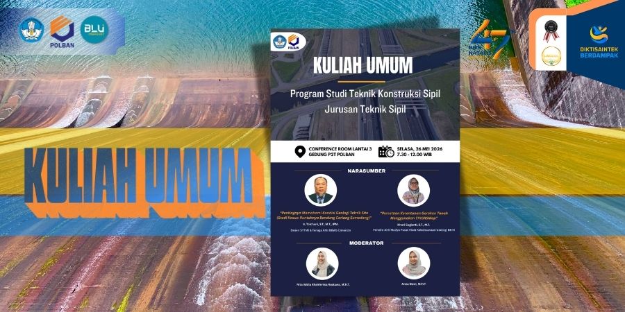 kuliah umum prodi sipil 26 mei polban