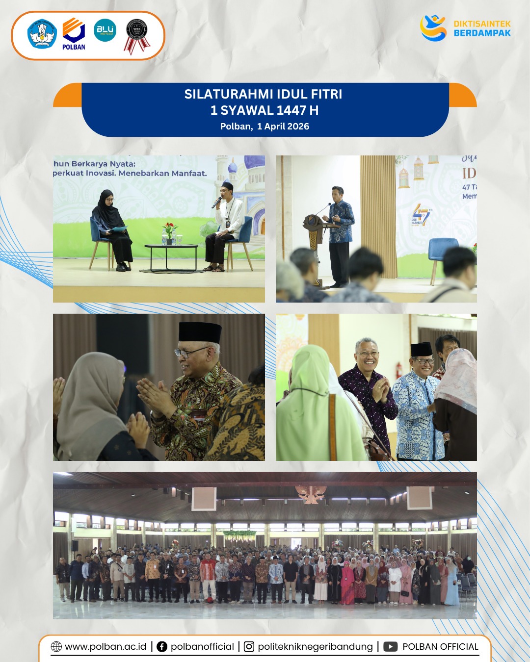 silaturahmi idul fitri 1 april