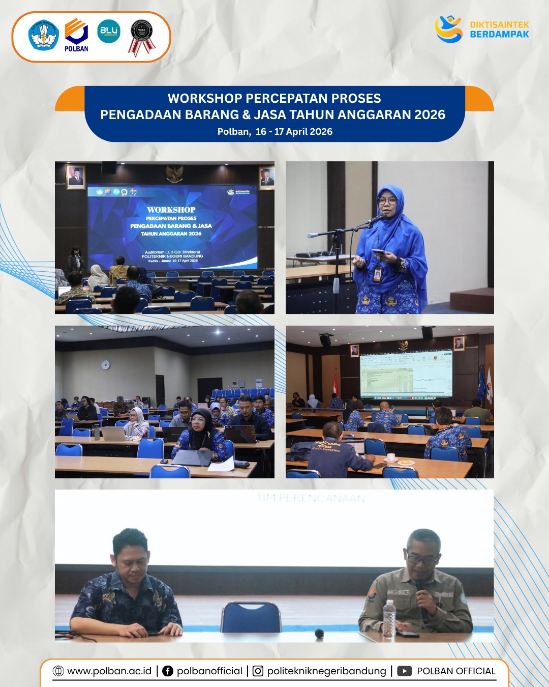 workshop percepatan proses pbj anggaran 2026