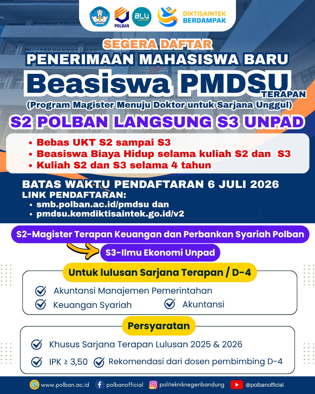 beasiswa PMDSU-KPS Polban
