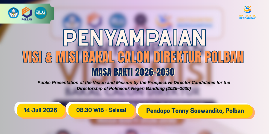 penyampaian visi misi balondir polban 2026