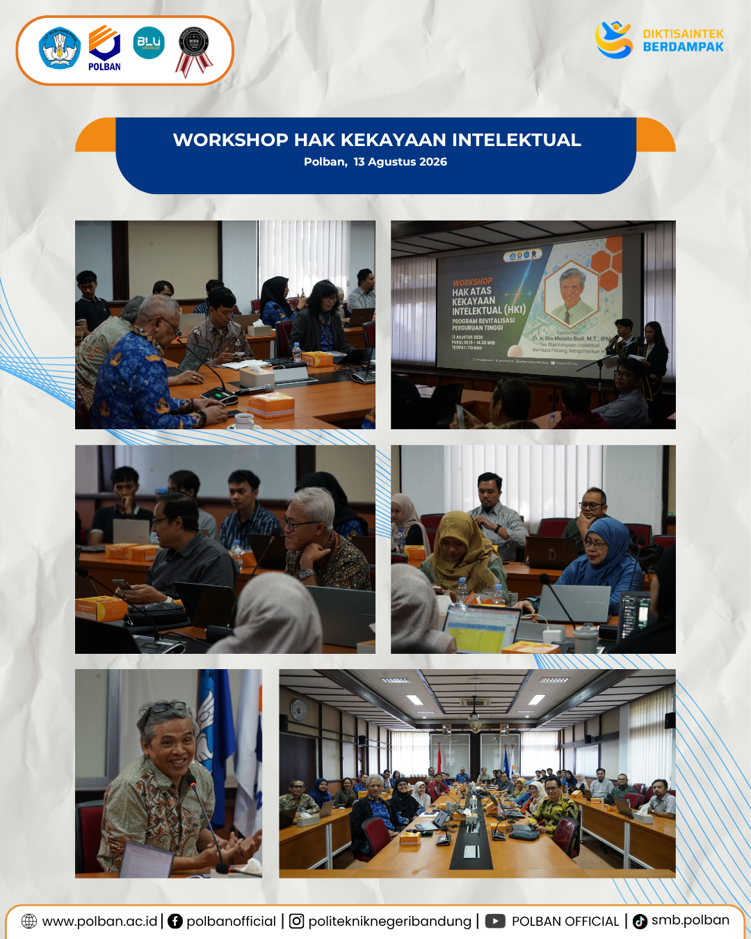13 Agustus 2026 Workshop HKI