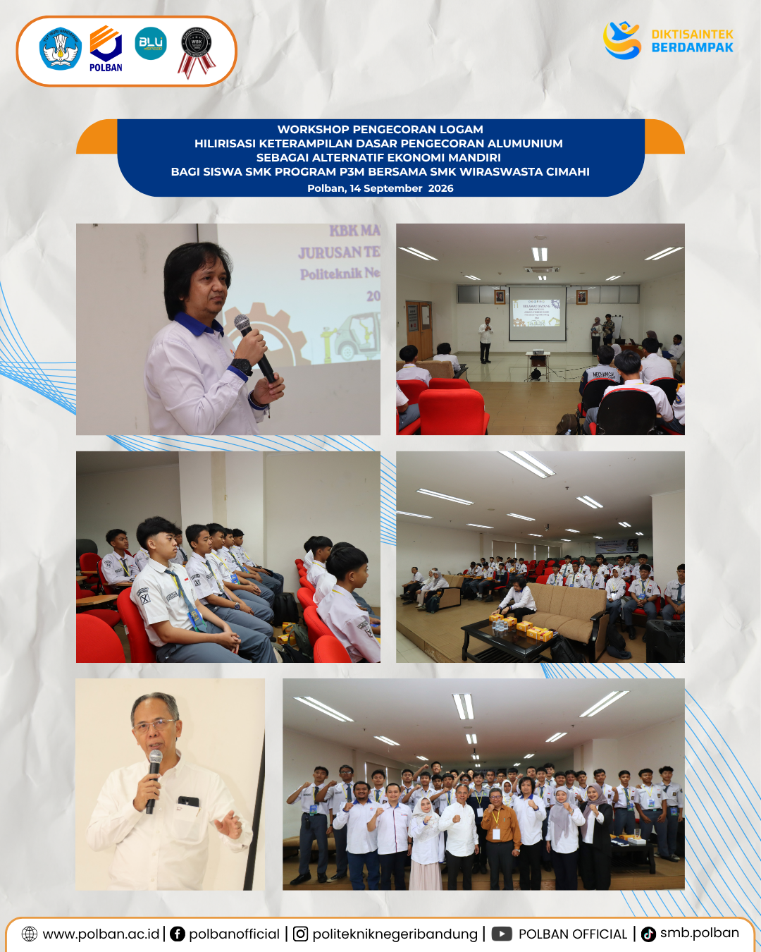 14 Sept Workshop Pengecoran Logam